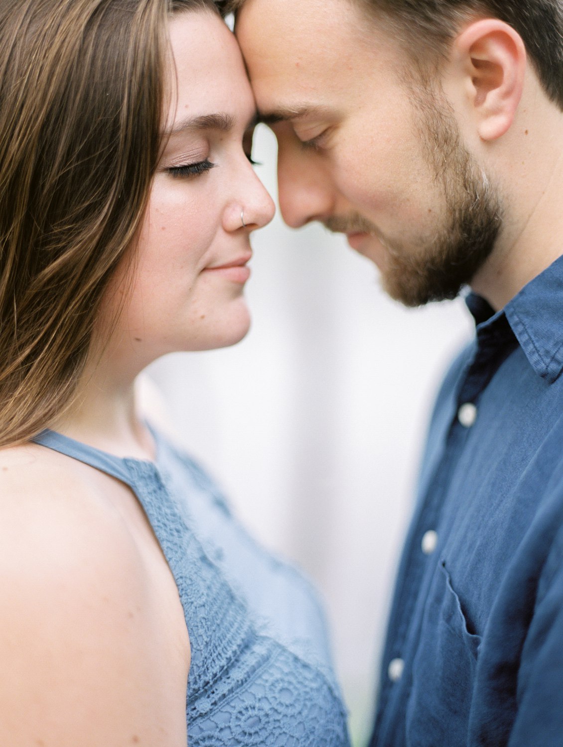 Forks of the River Sunflower Engagement | Knoxville Wedding Photographer