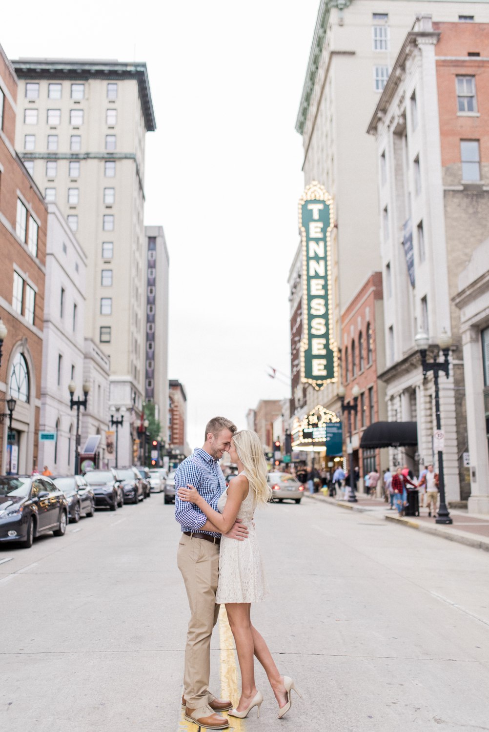 Downtown Knoxville Engagement | Kayla & Derick