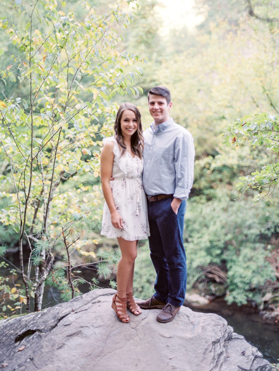 The Sinks & Gatlinburg Engagement | Emily & James