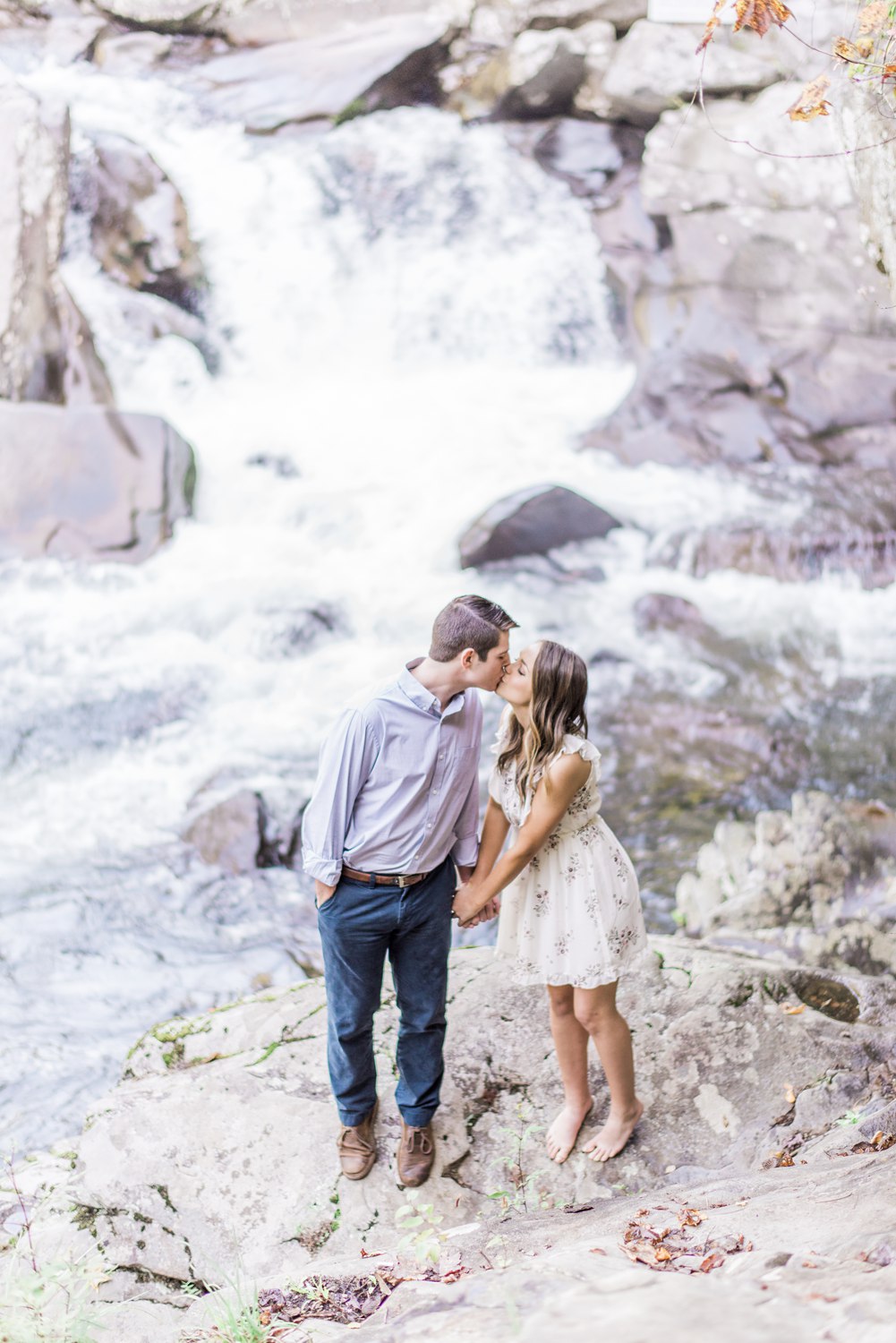 The Sinks & Gatlinburg Engagement | Emily & James