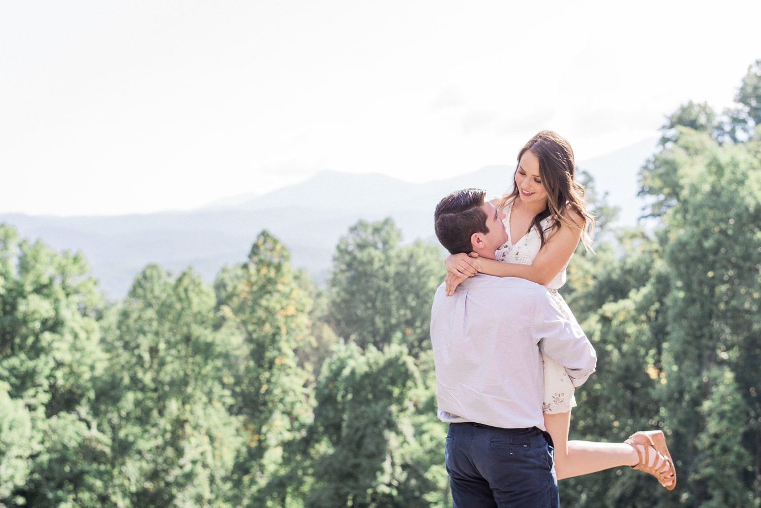 The Sinks & Gatlinburg Engagement | Emily & James