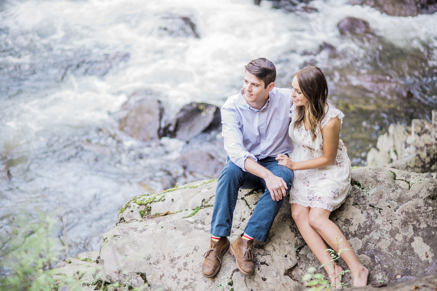 The Sinks & Gatlinburg Engagement | Emily & James