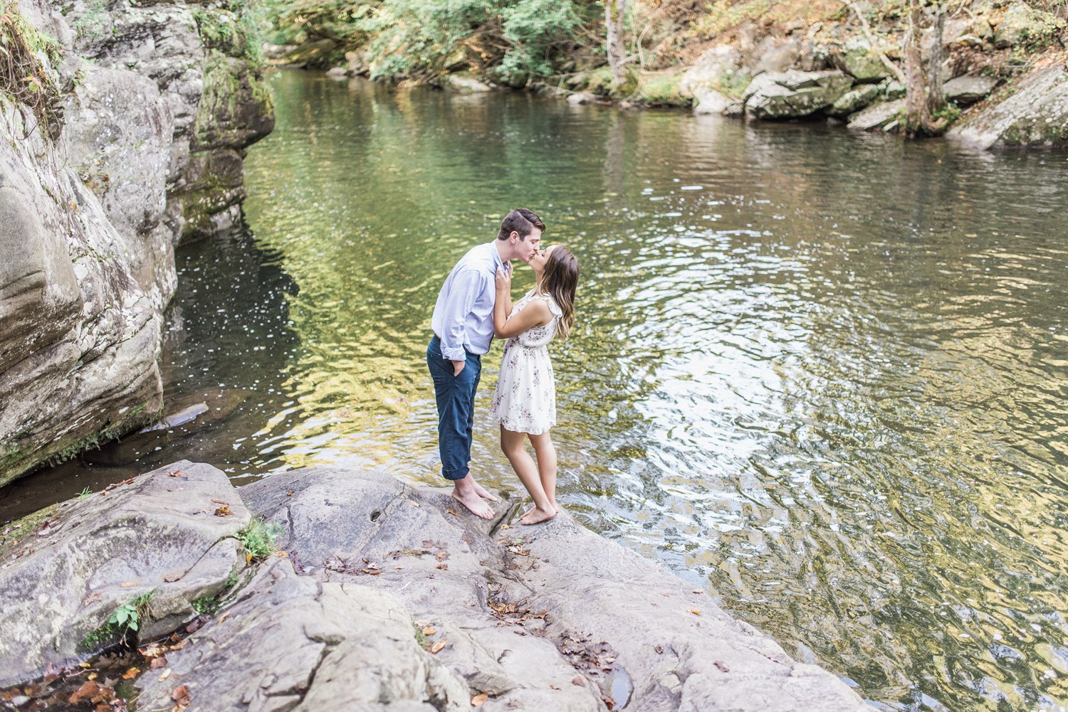 The Sinks & Gatlinburg Engagement | Emily & James