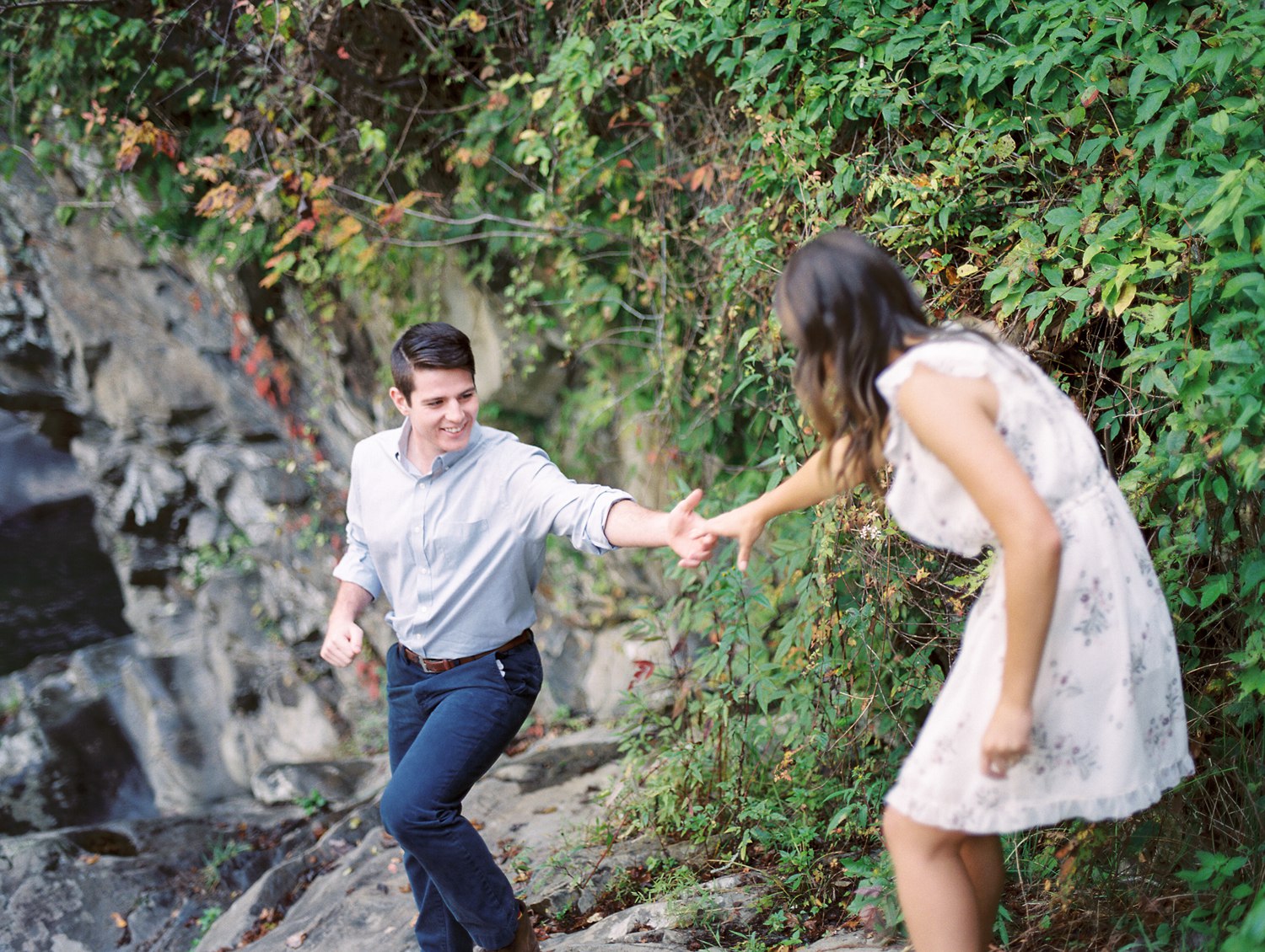 The Sinks & Gatlinburg Engagement | Emily & James
