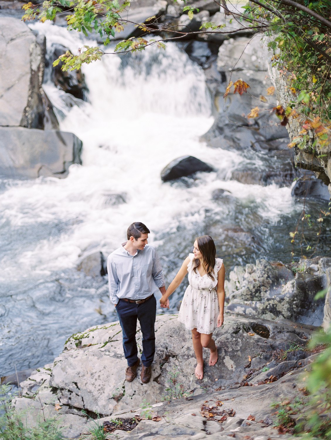 The Sinks & Gatlinburg Engagement | Emily & James
