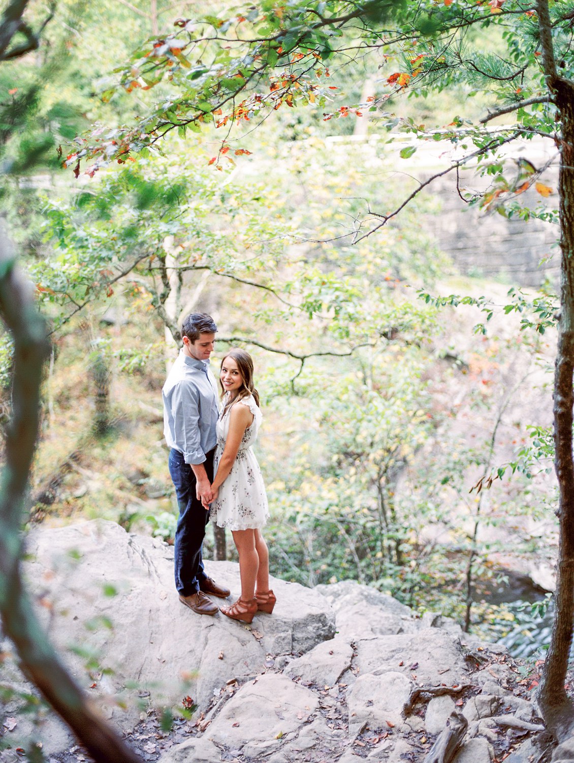The Sinks & Gatlinburg Engagement | Emily & James