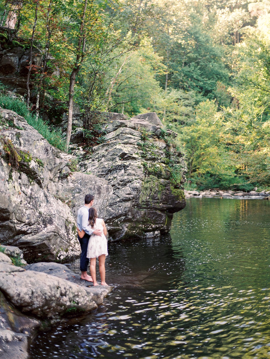 The Sinks & Gatlinburg Engagement | Emily & James