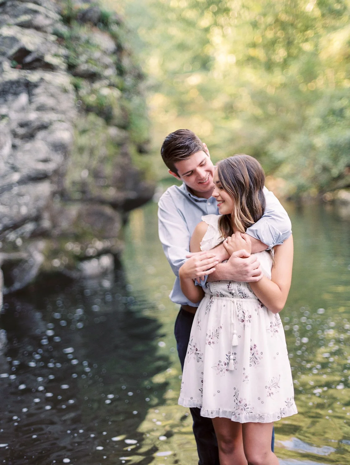 The Sinks & Gatlinburg Engagement | Emily & James