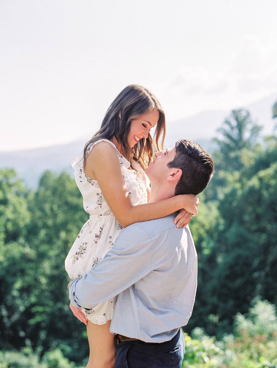 The Sinks & Gatlinburg Engagement | Emily & James