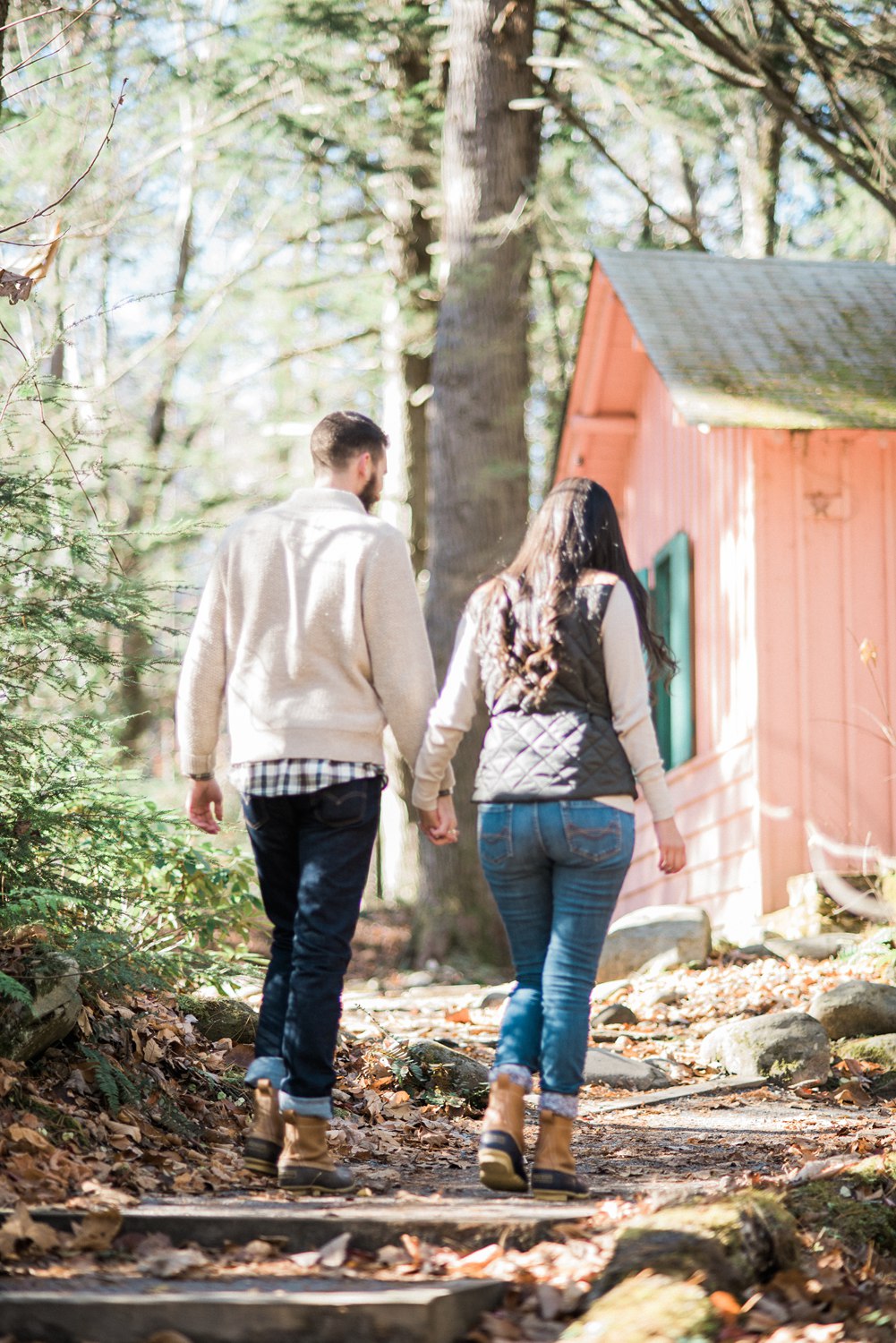 Elkmont | Spence Cabin Engagement | Stephanie & Addison