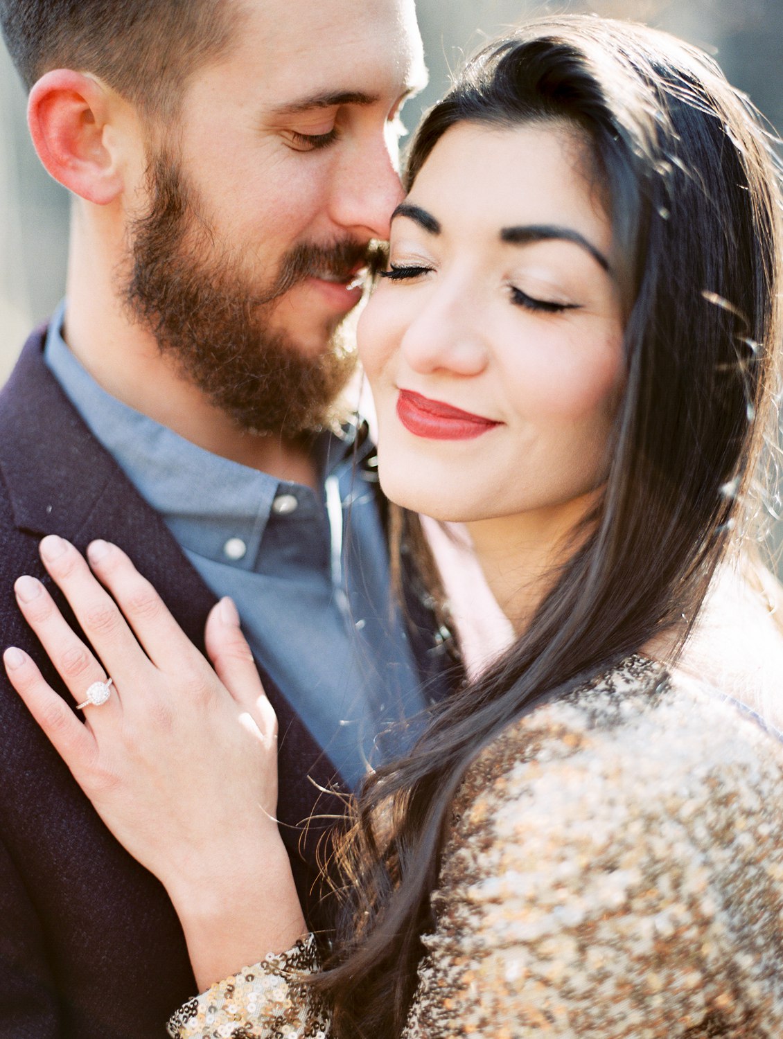 Elkmont | Spence Cabin Engagement | Stephanie & Addison
