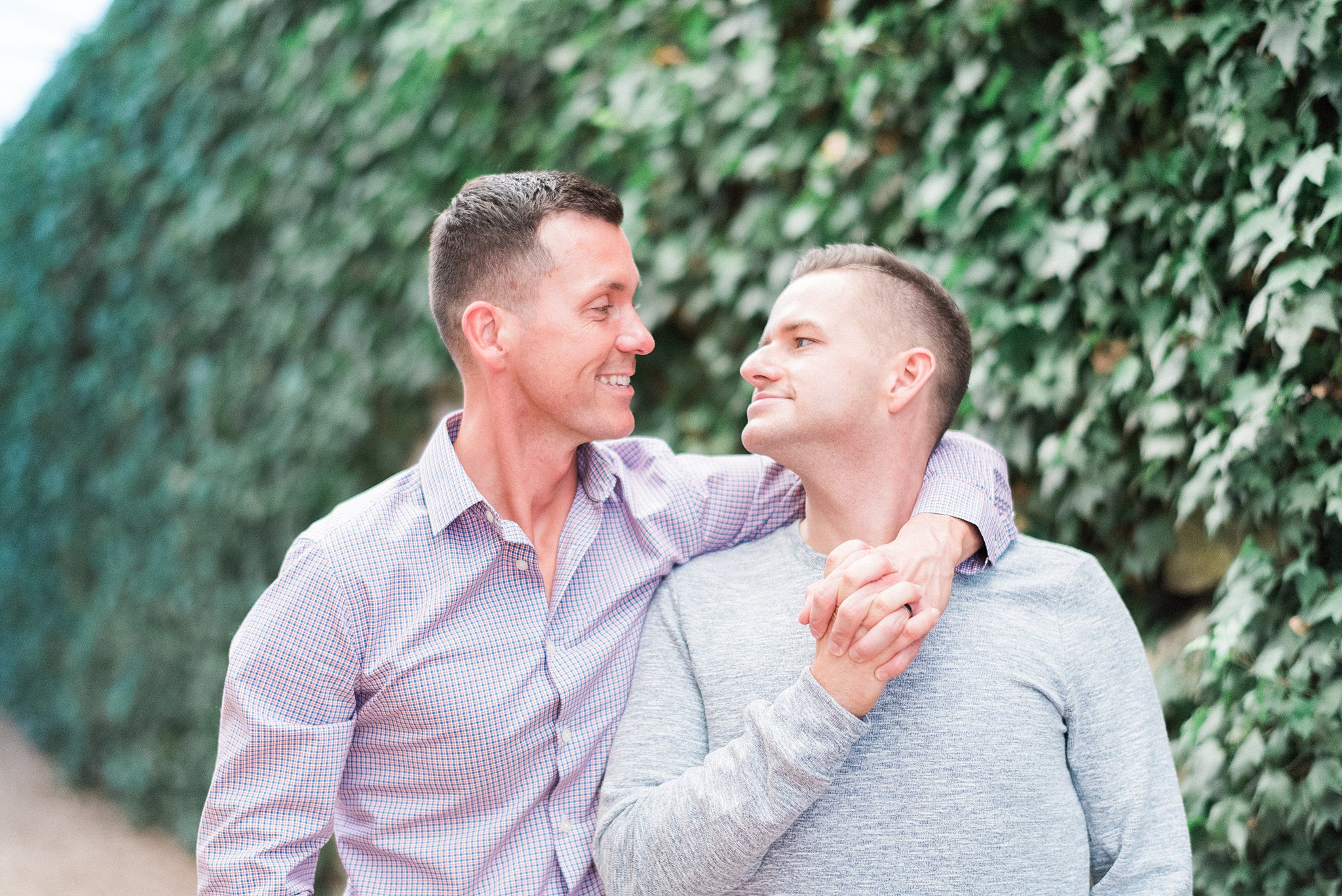 Knoxville Botanical Gardens Engagement | Cory & Matthew