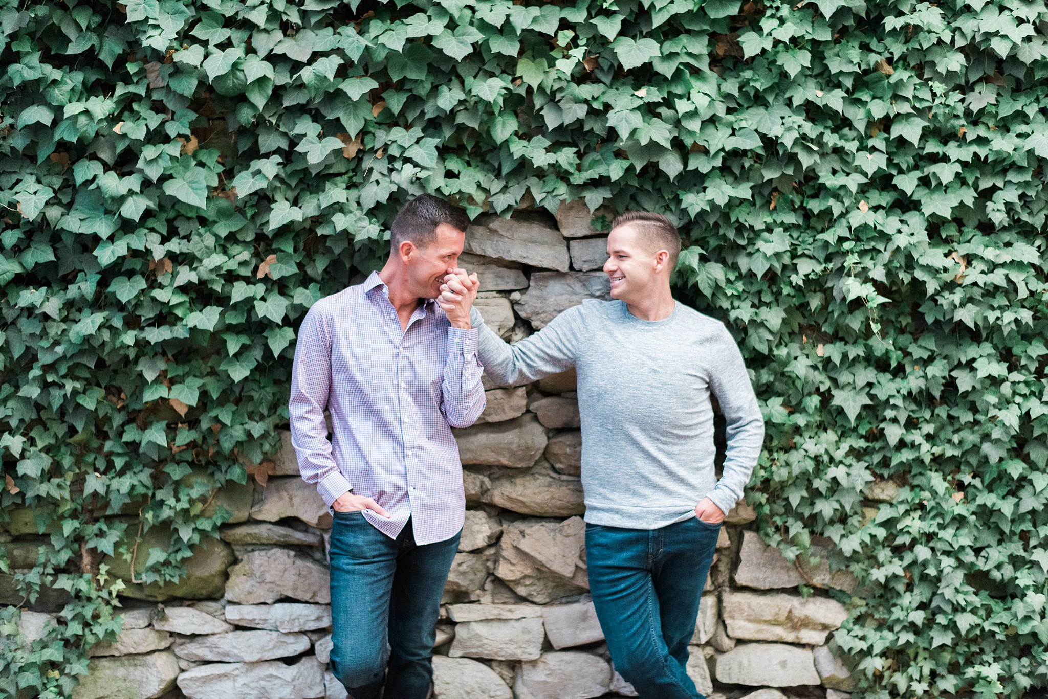 Knoxville Botanical Gardens Engagement | Cory & Matthew