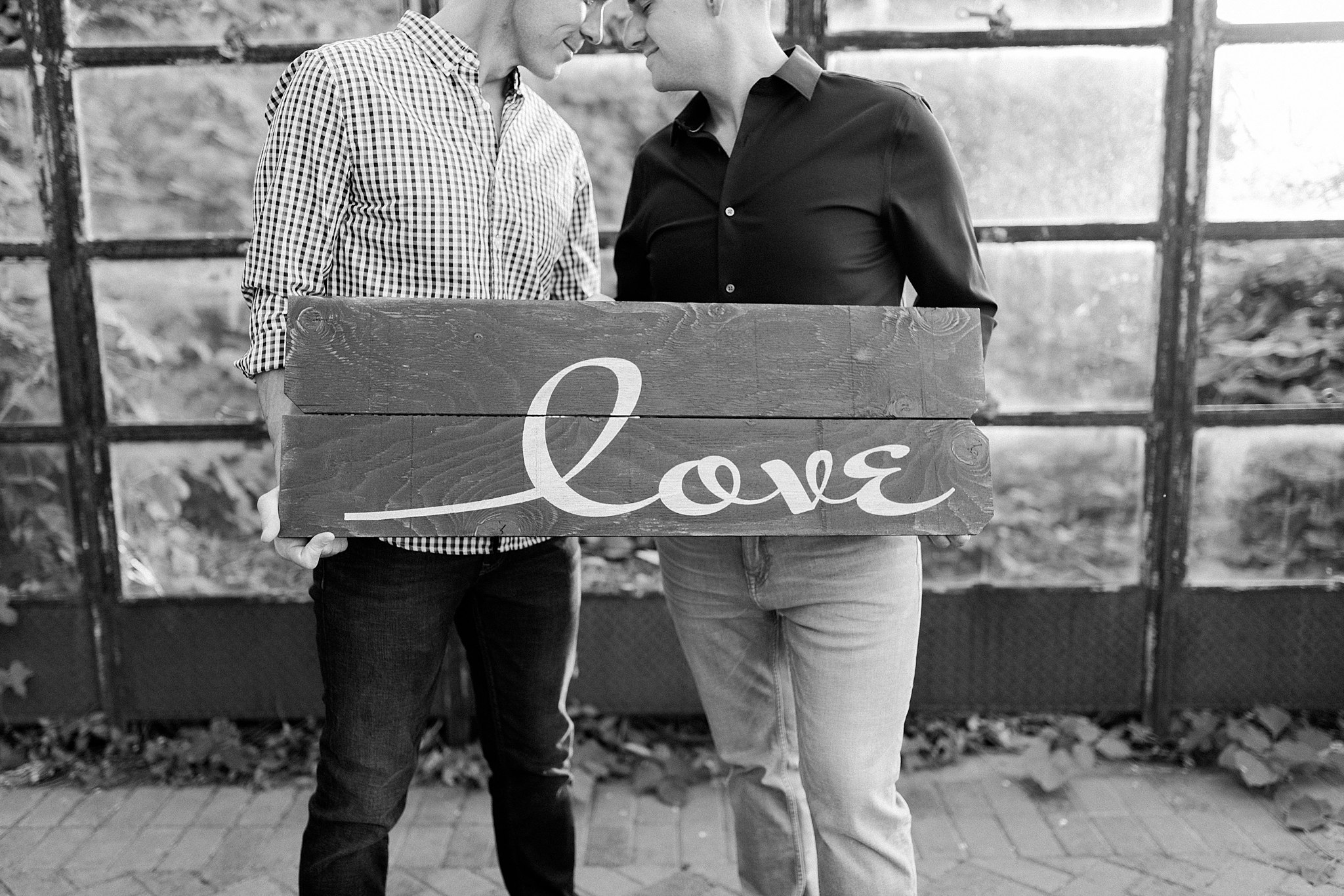 Knoxville Botanical Gardens Engagement | Cory & Matthew