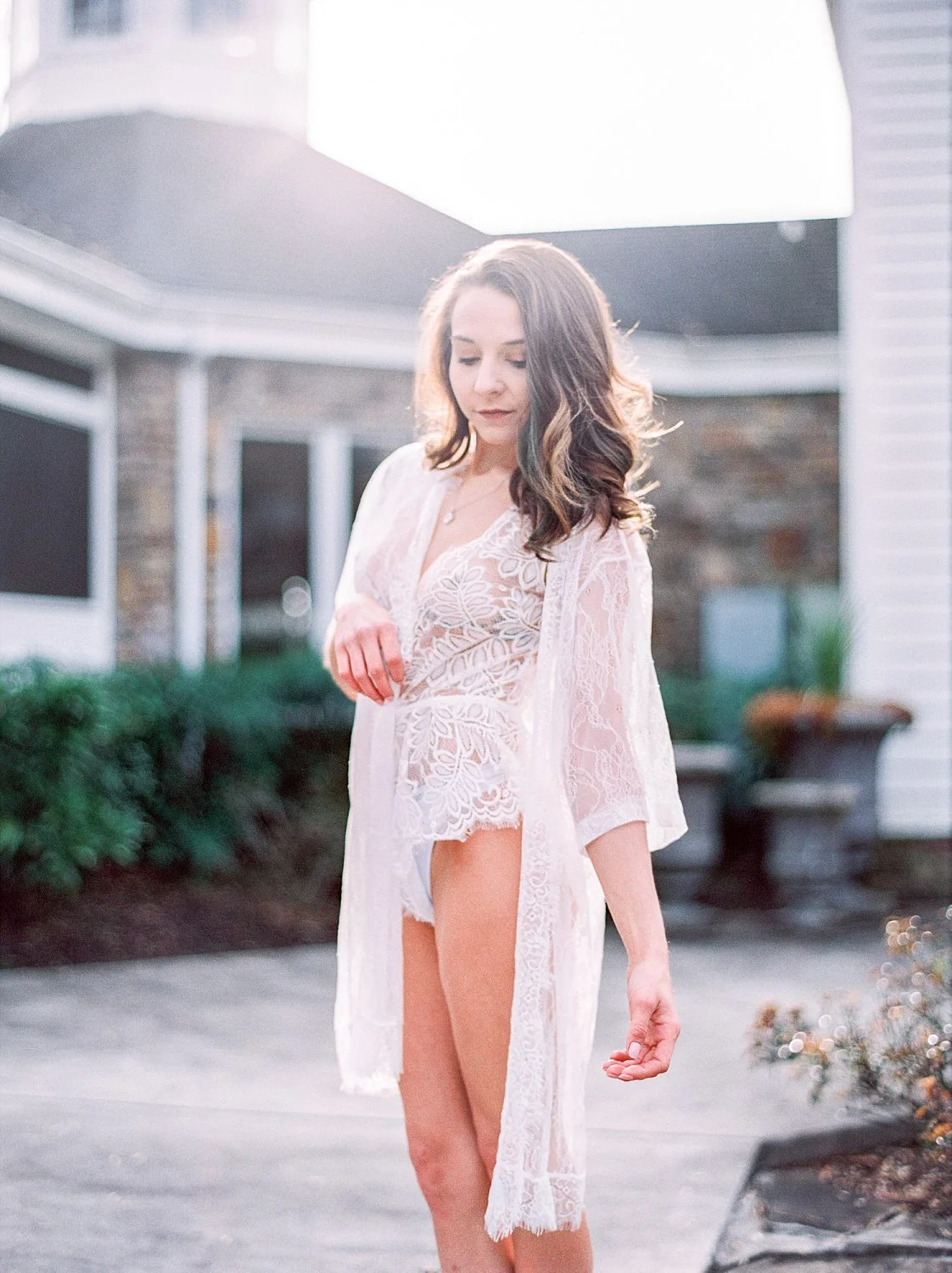 knoxville boudoir photography - outdoor boudoir - dara's garden