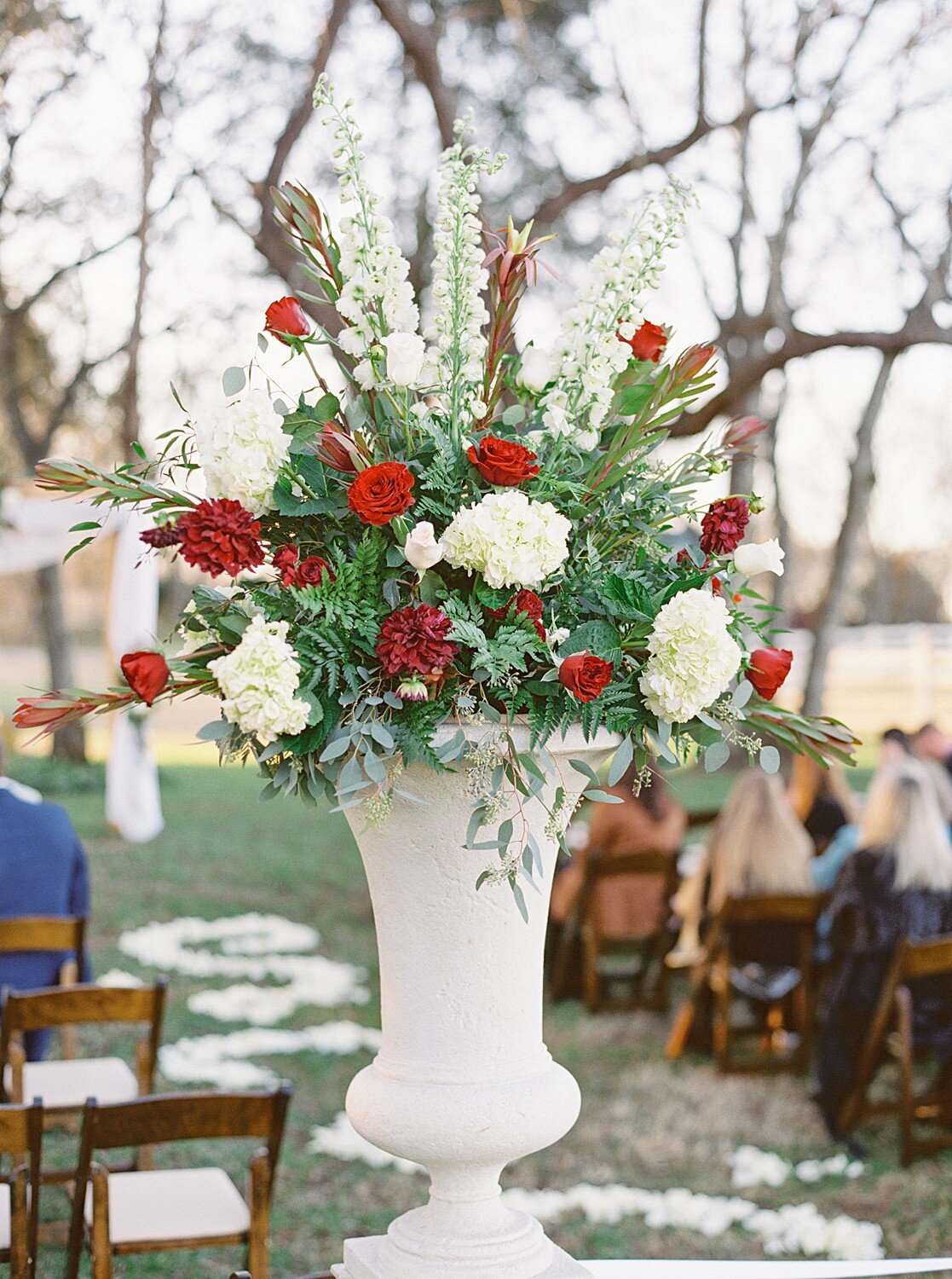 Gorgeous fall wedding floral