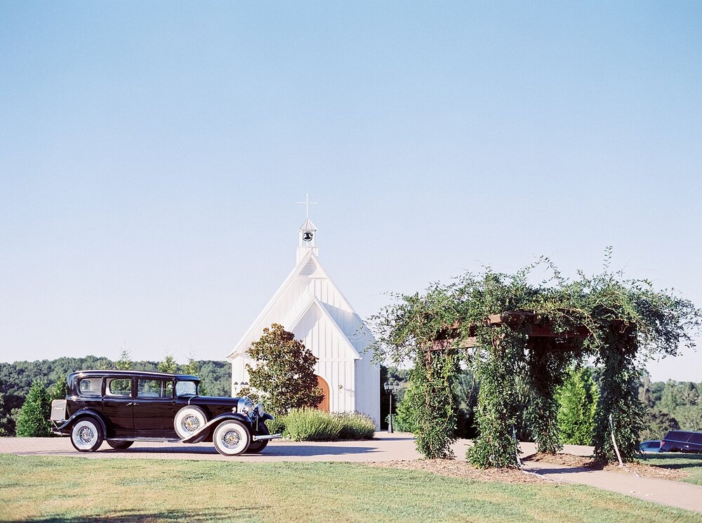 vintage-wedding-carriage-car-1931 BLACK CADILLAC