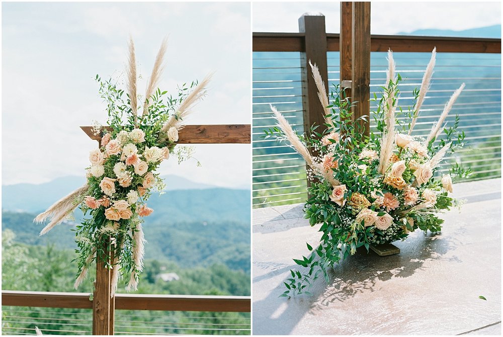 the magnolia venue wedding floral arrangements