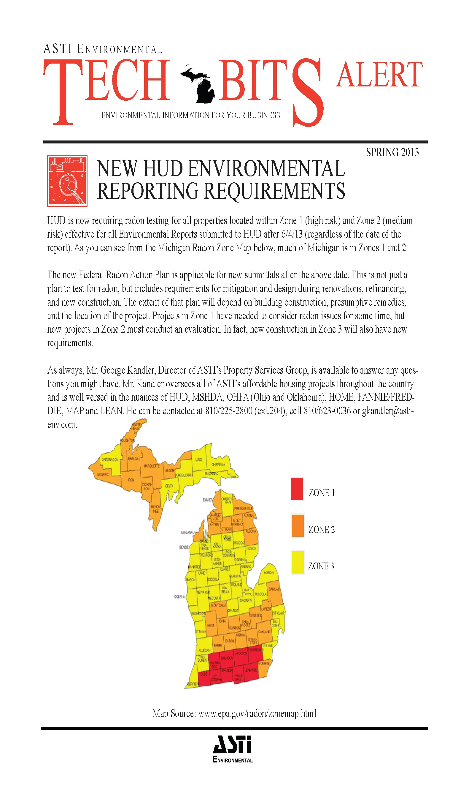 NEW HUD ENVIRONMENTAL  REPORTING REQUIREMENTS