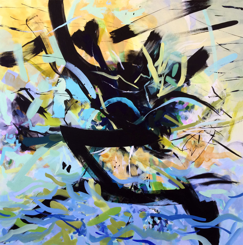 "Tempest" - 48" x 48" SOLD