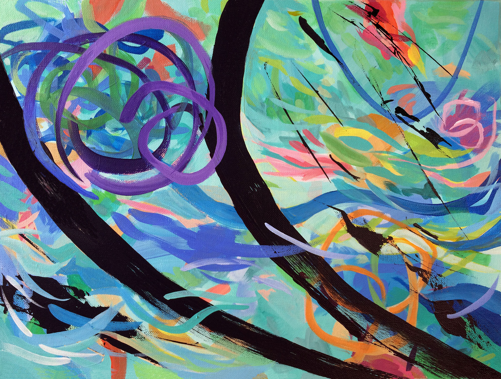 "Cone of Uncertainty" - 12" x 16" - AVAILABLE