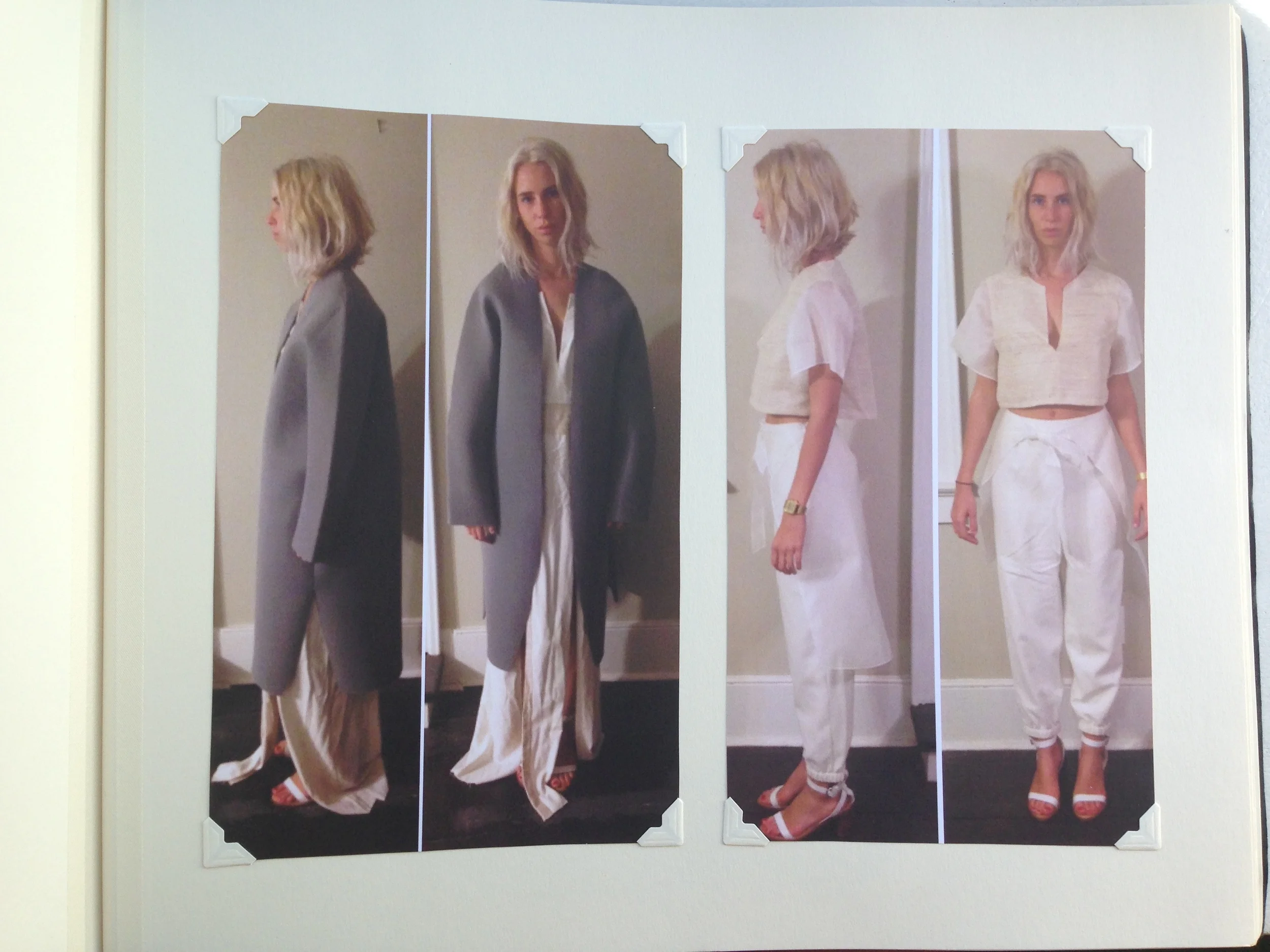  model fittings - muslin 