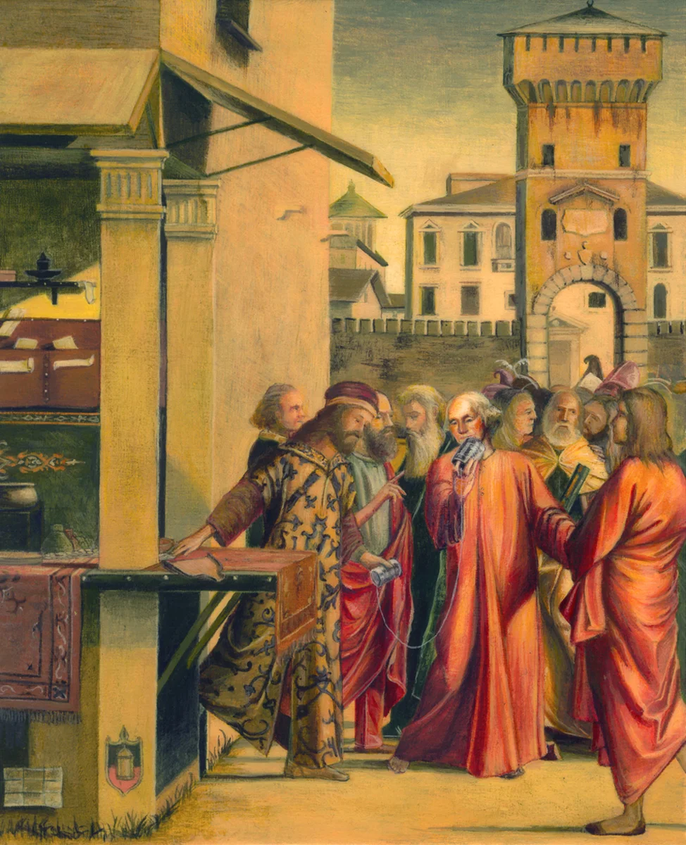  At the Calling of St. Matthew 