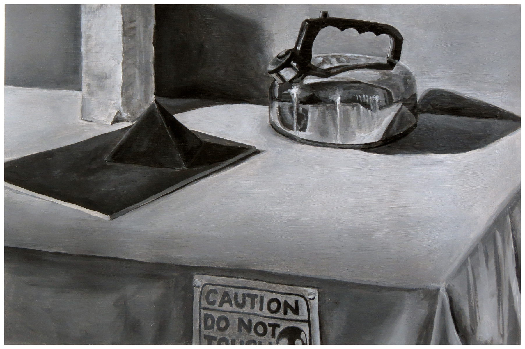 Student Work. Beginning Painting. Acrylic on Paper.