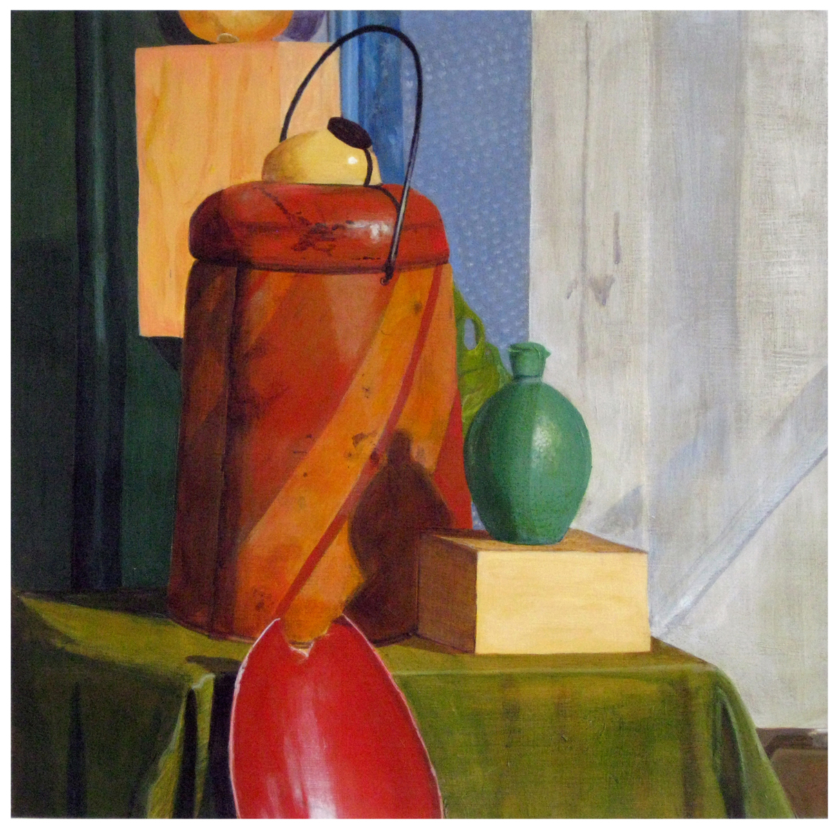 Student Work. Beginning Painting. Acrylic on Paper.