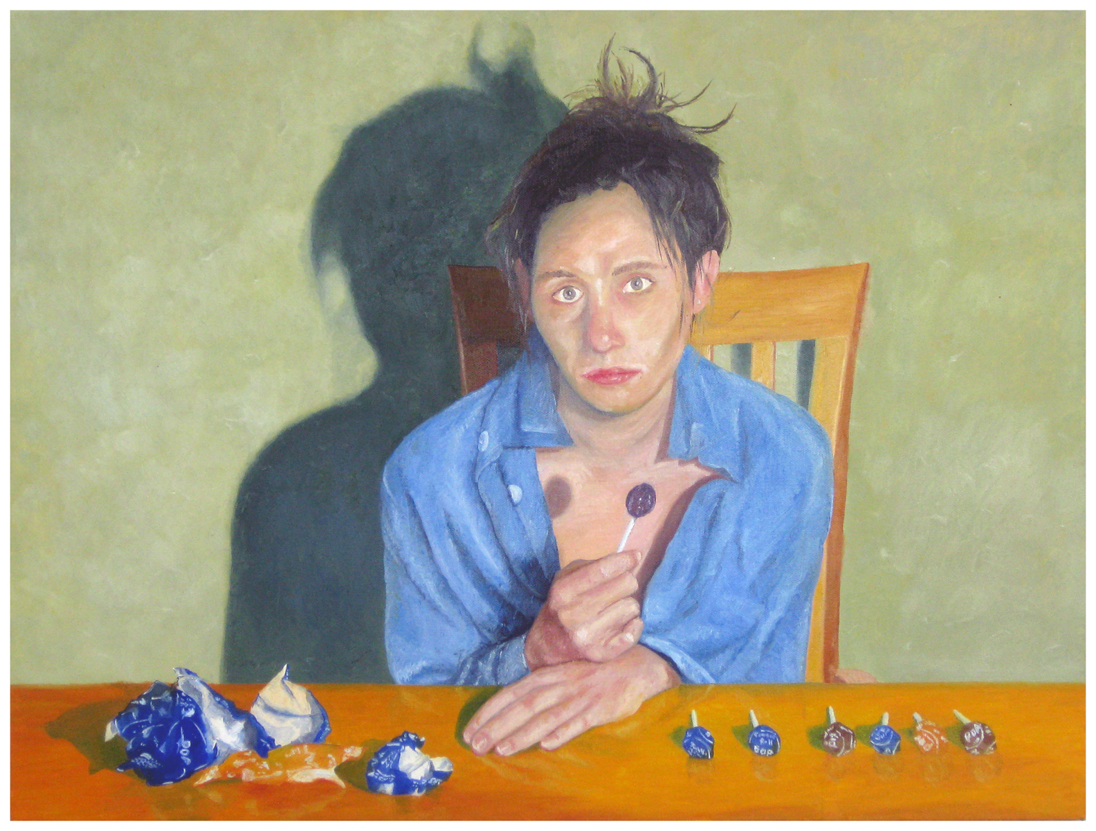 Student Work. Intermediate Painting - Realism. Oil on Canvas.