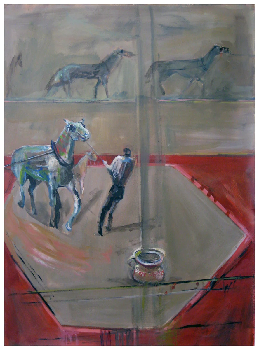 Student Work. Studio Painting. Oil on Paper.