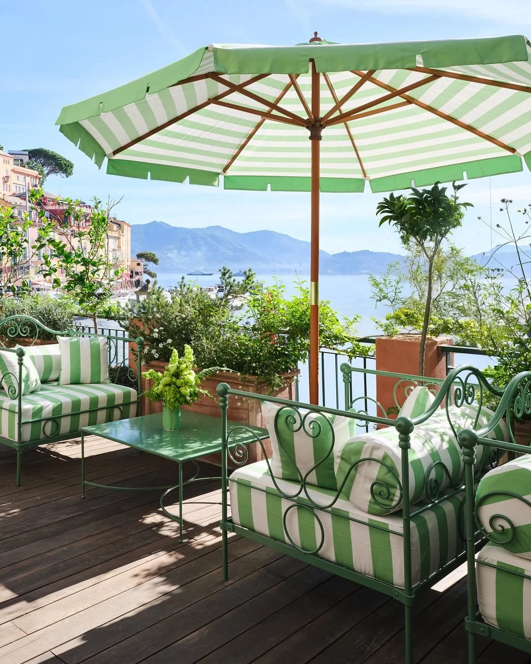 Postcards from Portofino. Swarovski’s vibrant takeover of the terrace at Cracco Portofino pairs  (2).jpg