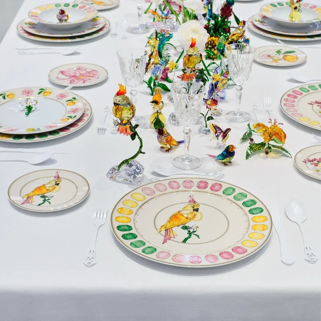 Serving crystal, color, and nature’s beauty, the Swarovski x Rosenthal collection made its debut (1).jpg