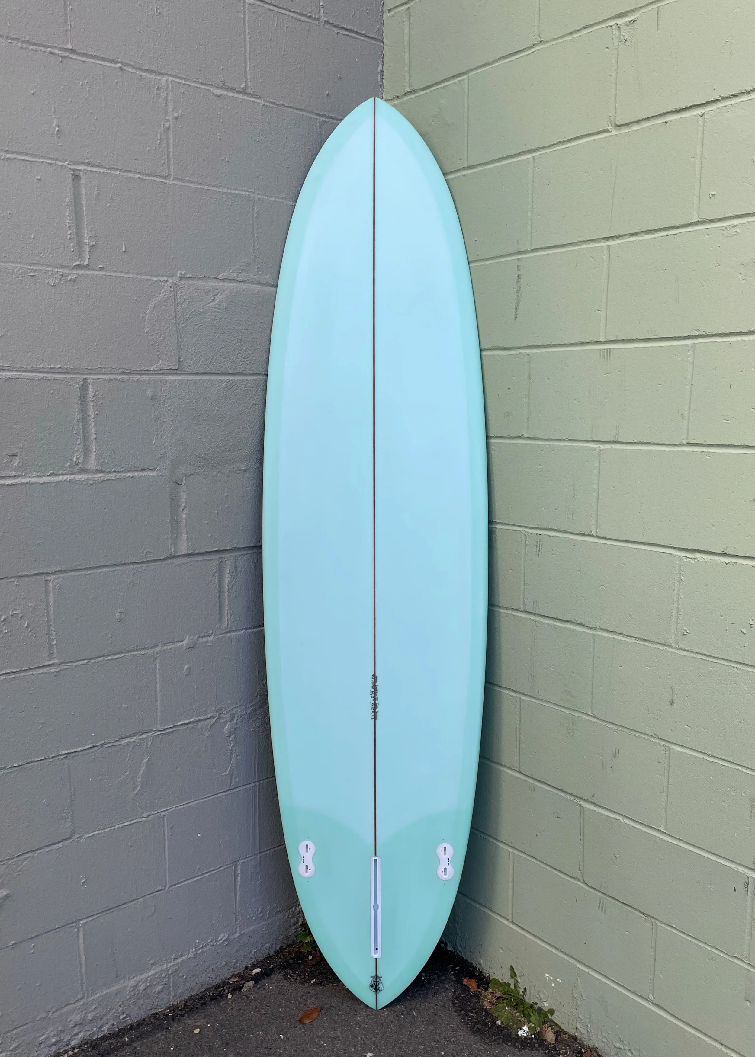 7'4" Trimcraft Surfboards Haley Pin Aqua Tint — Glide Surf Co A Surf Shop in Asbury Park NJ
