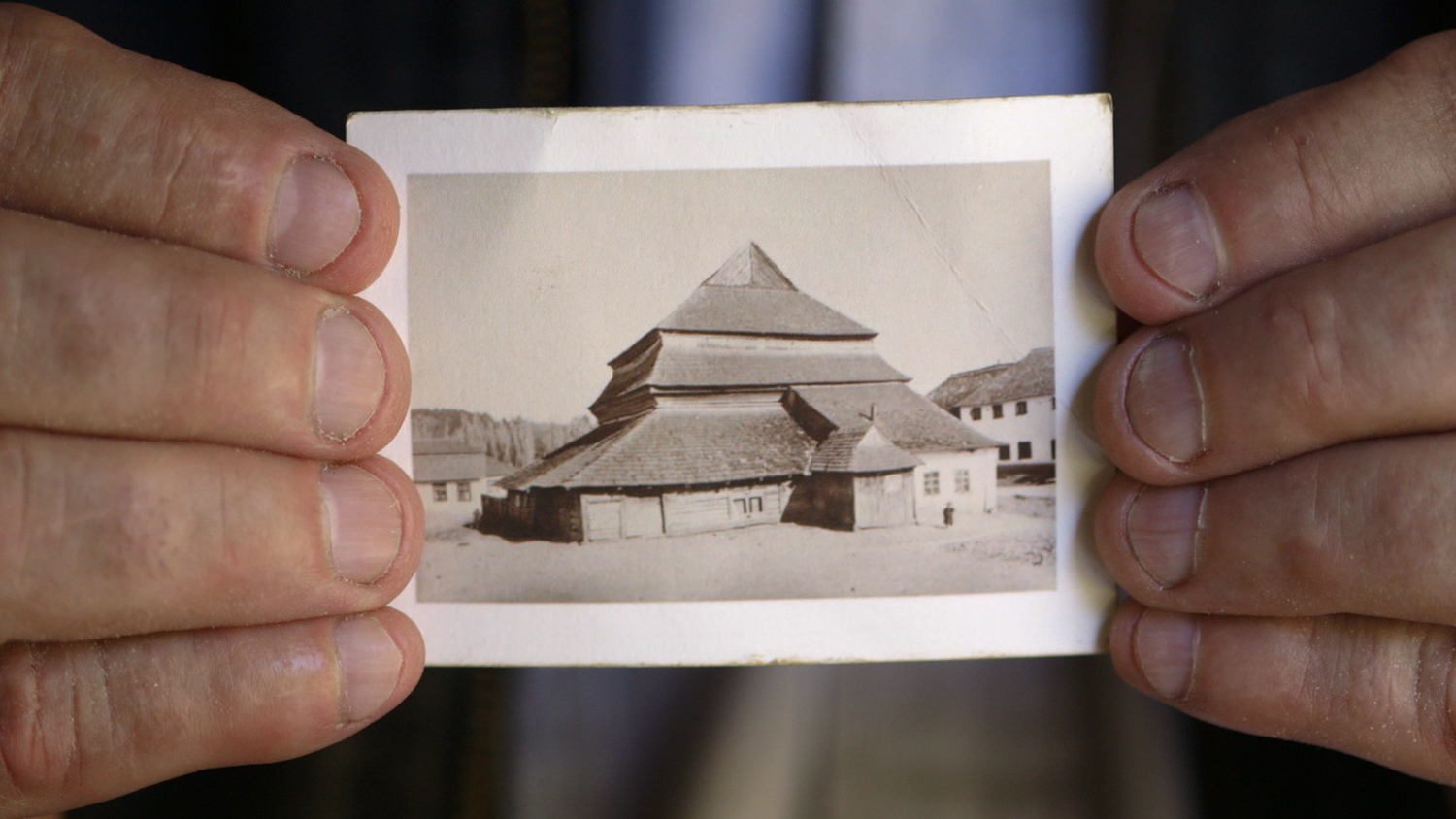The photo that inspired Rick and Laura to rebuild a lost synagogue.