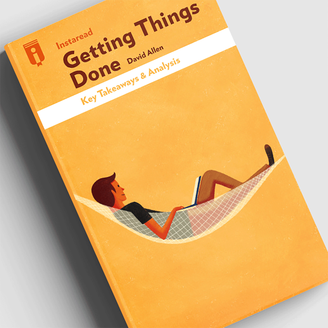 Getting Things Done Animated cover of Getting Things Done for Instaread social media marketing. 