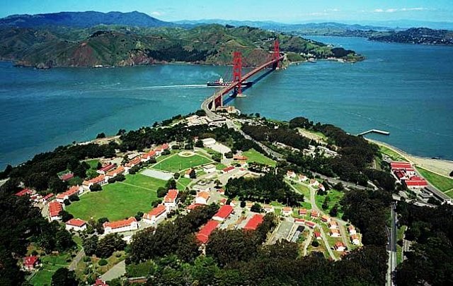 San Francisco Presidio (Historic Site/ Designed landscape). Photo Courtesy of sf. Funcheap.com