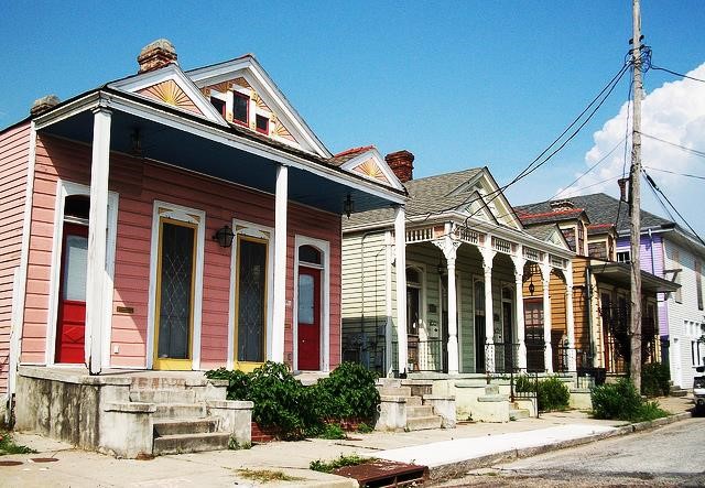 Faubourg Treme neighborhood, New Orleans (Ethnographic Landscape, Vernacular Landscape, Designed Landscape, and Historic Site). Photo Courtesy of AmericanBluesScene.com