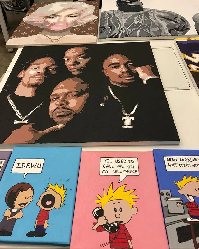 We are so excited to celebrate 🎉 @jennifer_k_lee’s birthday this Friday. #artist #popculture #galleryopening