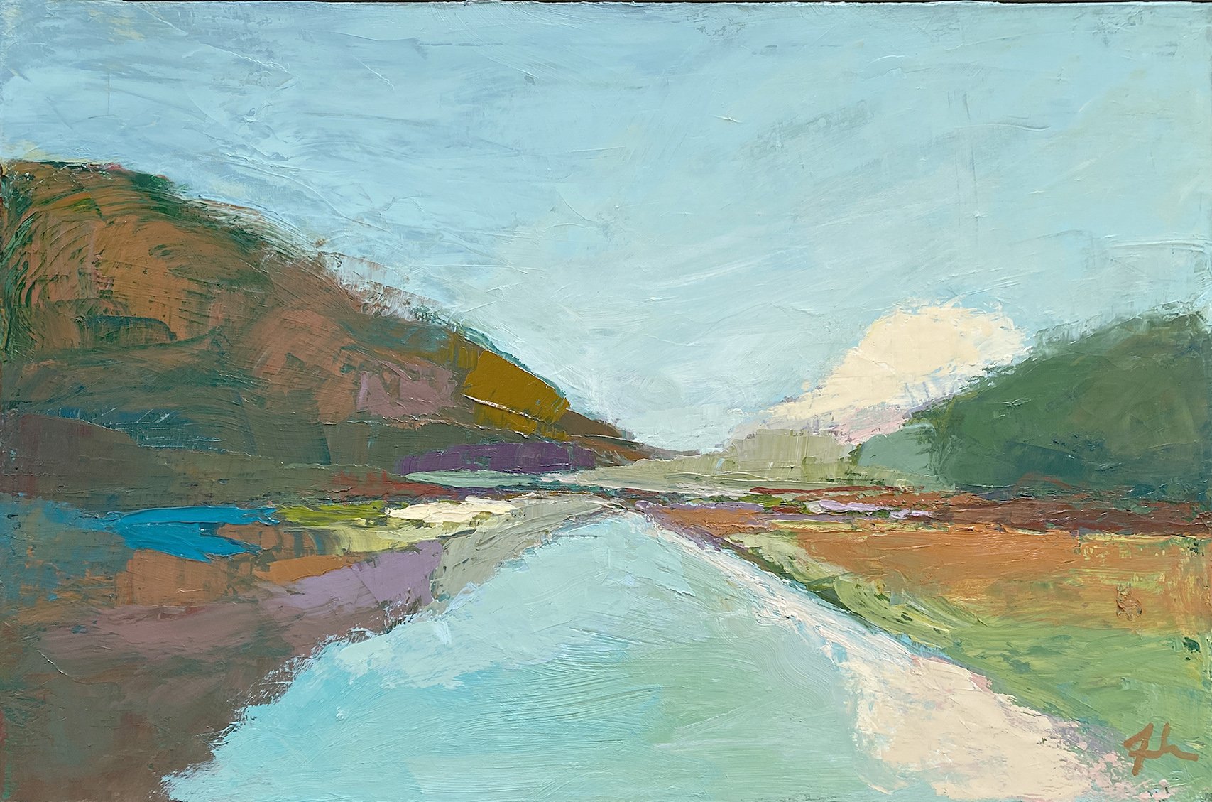 "River's End" - available through the Portland Art Gallery