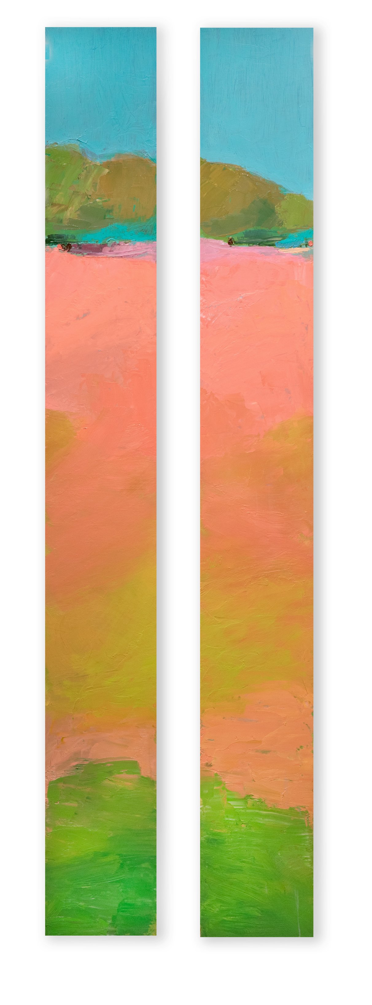 Ridge Slice (diptych)  - Available through Pamela Walsh Gallery