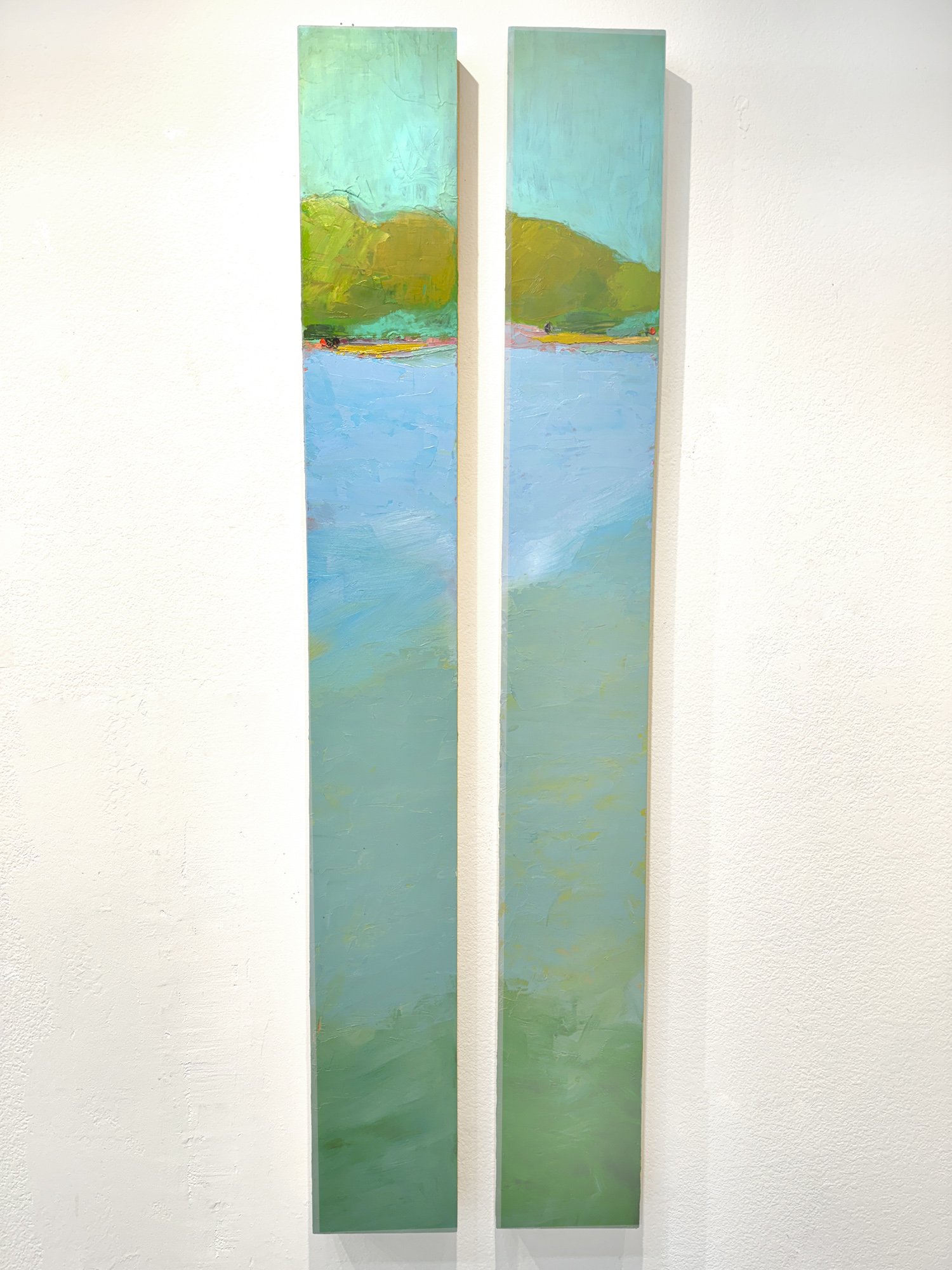 Ridge Slice (diptych)  - Available through Pamela Walsh Gallery