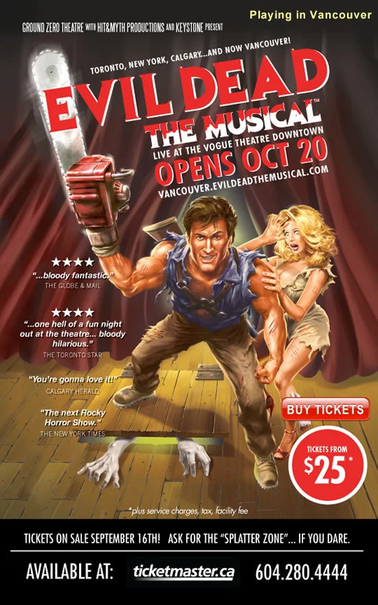 EVIL DEAD THE MUSICAL - Ground Zero Production