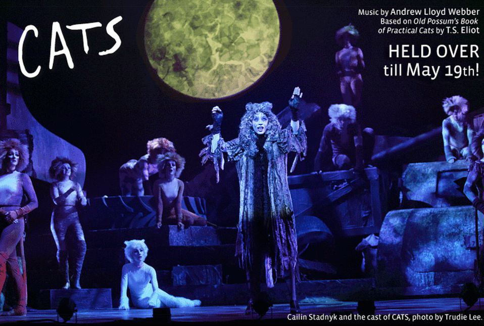 Grizabella in "Cats" (Theatre Calgary).  *Photo by Trudie Lee 