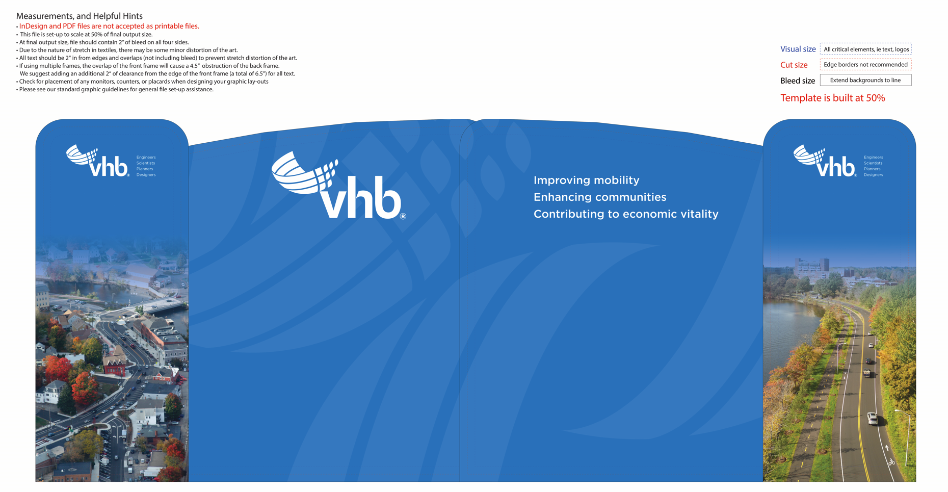 tradeshow exhibit mock-up/proof