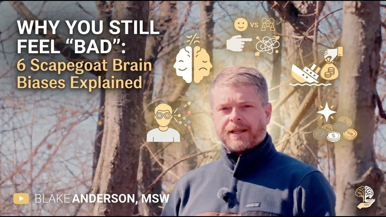 Why You Still Feel "Bad": 6 Cognitive Biases in the Scapegoat's Healing Journey