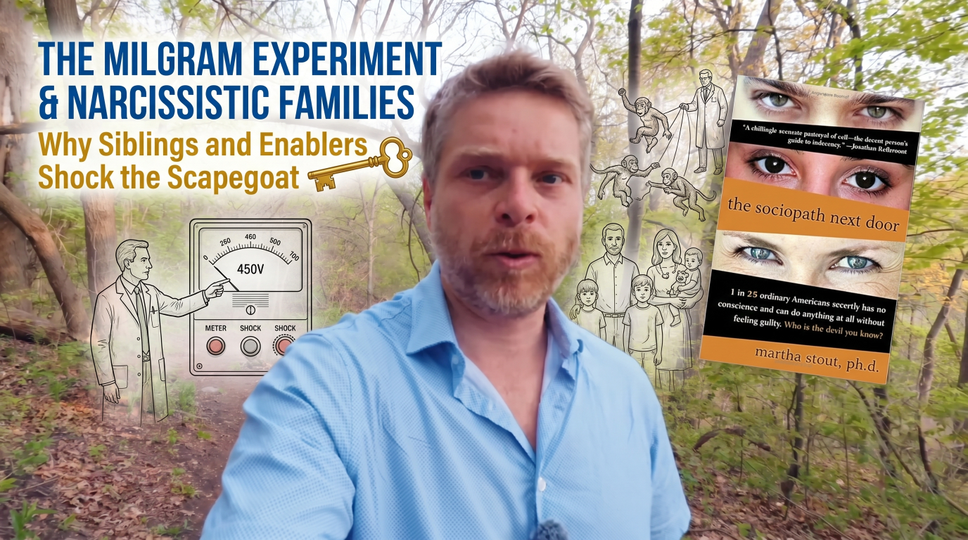 The Milgram Experiment and the Narcissistic Family: Why Siblings Enable the Abuse