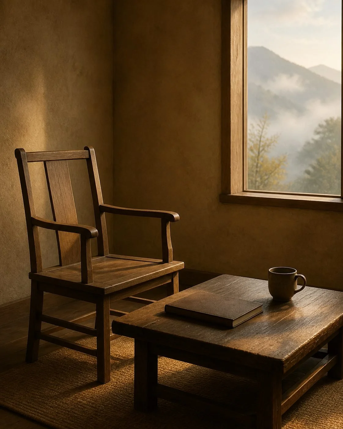 The room