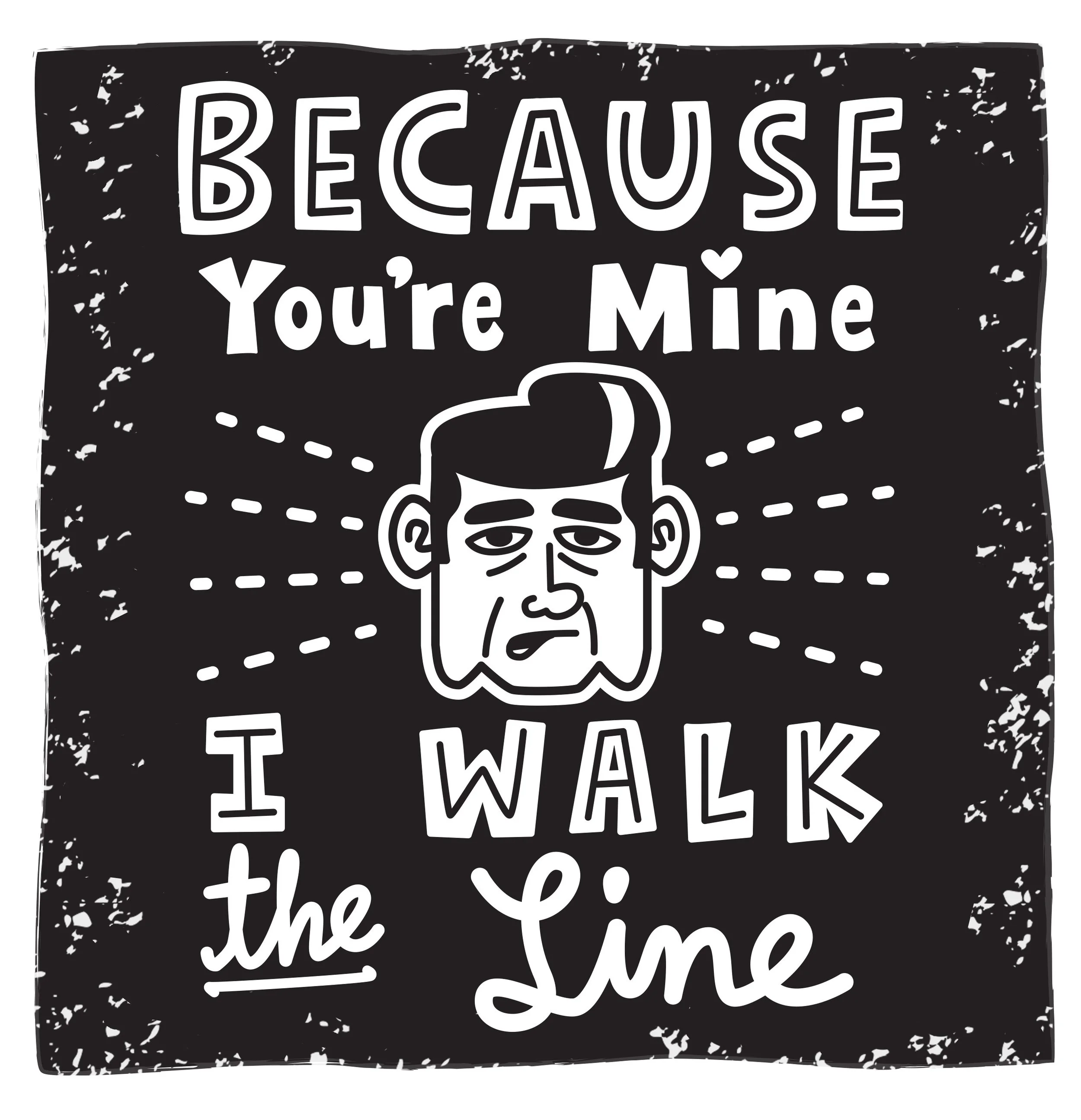 instagram post to honor the birthday of johnny cash...