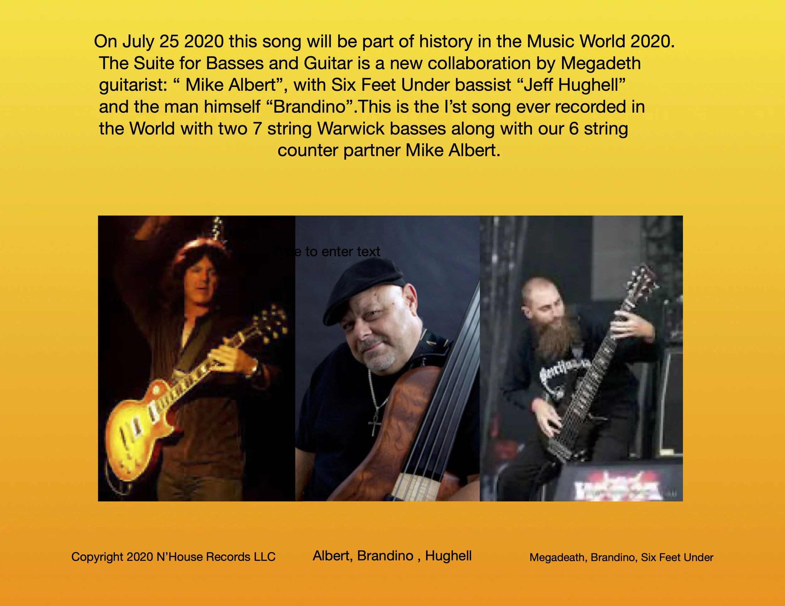 The Suite for Basses and Guitar 2020